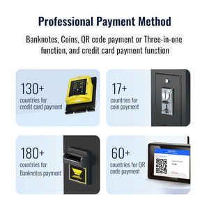 Kommerzieller Klappbarer Ganzkörper-Massagestuhl mit Kreditkarten- und Münzbetriebssystem OEM Geldscheinakzeptor App - Product Image 3