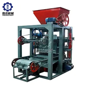 Long Life Brick Machine Semi Auto Cement Foam Block Making Machine 4-24 Pavement Production Line For Sale