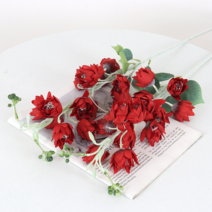 Elegante Yucca Gloriosa Artificial, Delicadas Flores Artificiales en Forma de Campana para Ramos de Boda Románticos, Decoración de Centro de Mesa de Lujo - Product Image 4