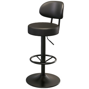 LingTuo Bar <b>Stool</b> Adjustable Height Modern Minimalist Black White Kitchen Dining Chair Restaurant Bar <b>Seat</b> - Product Image 5