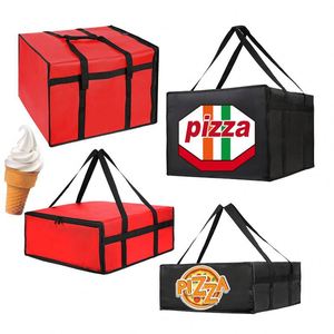 Bolsa Térmica Aislante Grande Personalizada para Entrega de Pizza, Resistente, de Oxford, con Espuma Plegable No Tejida para Empacar Alimentos - Product Image 1