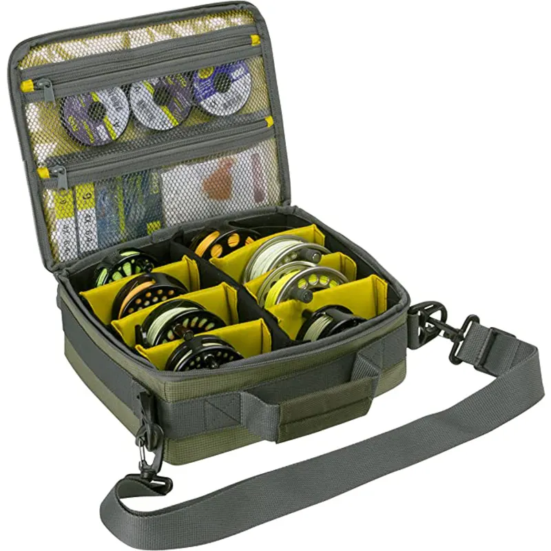 Fishing Reel Gear Bag Fishing Tackle Bag Portable Fishing Reel Organizer Storage Reel Case for Spinning