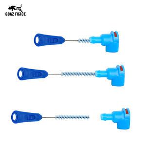 ชุดทำความสะอาดขวดน้ำ Gbaz Force 4 ชิ้น สีฟ้า PP สแตนเลสสตีล ใช้ซ้ำได้ อุปกรณ์เสริมสำหรับเครื่องดื่มกีฬากลางแจ้ง - Product Image 3
