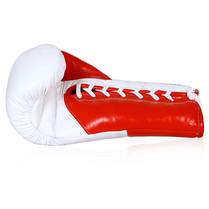 ถุงมือชกมวย UFC MMA รุ่นใหม่ล่าสุด แบบสั่งทำพิเศษ สำหรับฝึกซ้อมและต่อสู้ ทำจากหนังแท้ เหมาะสำหรับ MMA มวยไทย และการฝึกซ้อมแบบสปาร์ริง - Product Image 4