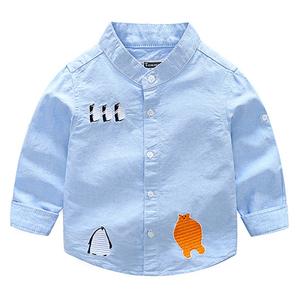 ร้านขายส่งออนไลน์ เสื้อเด็กผู้ชายลายการ์ตูนปัก ผ้าขนหนูสีพื้น แขนยาว ลายรถบรรทุก ย้อมสีแบบไทได - Product Image 3