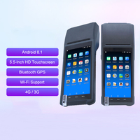 Nuevo estilo de 4 núcleos de alta calidad portátil electrónico Android máquina Registradora de mano Pos para la venta