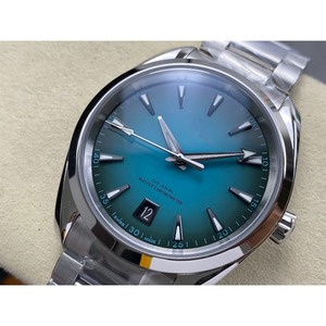 Montre mécanique de luxe de qualité supérieure, étanche, 38 mm, mouvement VS Factory 8800, 50 bars, bracelet en cristal de saphir turquoise - Product Image 5
