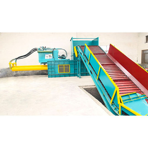 125t bán tự động ngang Baler máy cho chất thải carton giấy các tông da nhôm tông baling Máy ép - Product Image 6