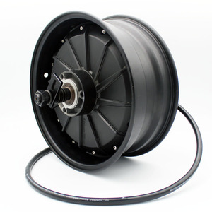 Motor de buje sin escobillas Yuma de 12 pulgadas y 3000W para motocicleta, impermeable IP67, disco magnético de 72V, YM-HY-123000 60V/72V/96V/120V YM-HY-123000 - Product Image 2
