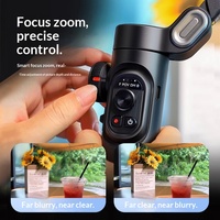 Aochuan Smart XE Stabilisateur de Smartphone 3 Axes Anti-tremblement avec Suivi Automatique IA et Télécommande Sans Fil pour Caméra Vidéo TikTok YouTube Live