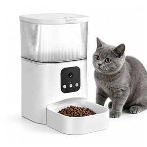 Sturdy <b>Automatic</b> Pet Feeder Comedero Automático Smart Pet Feeder Rechargeable Long Standby Pet Food <b>Dispenser</b> Pet Bowls & Feeder - Product Image 1