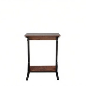 Mesa de Centro Ajustable en Altura, Estilo Industrial Moderno, Estructura de Hierro, Plegable, Mueble para Sala de Estar, Oficina y Estudio - Product Image 1