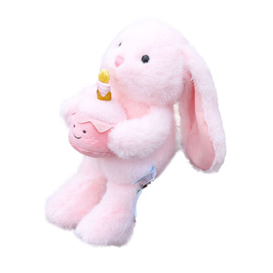 Dudu <span class=keywords><strong>Amy</strong></span> Rabbit Cake Style Juguete de peluche Cute Bunny Cloth Doll Bordado Regalo para niños para aliviar el estrés de Pascua - Product Image 1