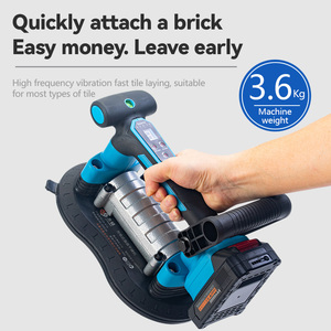 Máy rung hút chân không lát gạch không dây, dụng cụ lát gạch gia dụng, máy rung gạch tường sàn - Product Image 4