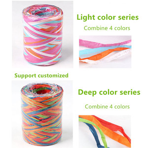 Đa Sợi Xoắn Thủ Công Màu Giấy Raffia Sợi Dây Thừng Giấy Quà Tặng Trang Trí Tường Treo Bao Bì Trang Trí Nội Thất Tự Làm - Product Image 4