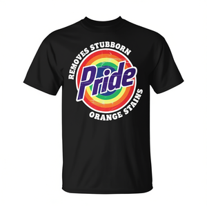 Camiseta del Mes del Orgullo LGBTQ que elimina las manchas naranjas difíciles de quitar, diseño promocional - Product Image 2