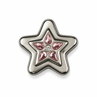 Décorations de chaussures en métal colorées - Pendentif étoile - Accessoires pour chaussures trouées - Breloques DIY pour chaussures