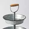 Alta demanda, soporte de pastel de Metal galvanizado de 3 niveles, Base de soporte para magdalenas para bodas, decoraciones de cumpleaños, Material de papel, herramientas para pasteles - Product Image 5