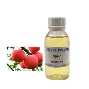 Offre Spéciale et haute Concentration de parfum d'huile de parfum de pomme pour le parfum de rouge à lèvres, de shampoing et de savon