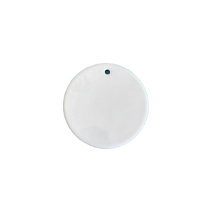 Boules de <span class=keywords><strong>Noël</strong></span> en verre rondes de 3 pouces, vierges pour sublimation, décorations de <span class=keywords><strong>Noël</strong></span> double face - Product Image 1