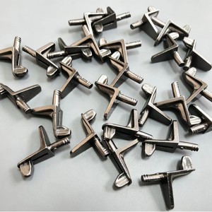 Support d'étagère en alliage de zinc à double bras de 3 mm pour cloison de placard et plateau en verre de meuble, design moderne et durable - Product Image 4