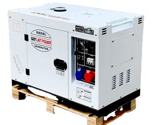 Factory direct price 220V 380V 5KW/7KW/10KW portable silent diesel generator