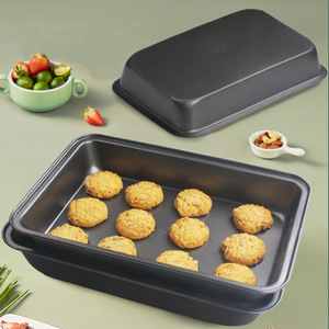 Đen không dính lớp phủ Carbon thép nướng đặt Baking Pan bánh nướng MOD - Product Image 1