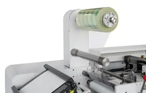 Taglierina per etichette autoadesiva Roll To Roll fustellatrice digitale con taglio e laminazione