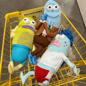Cuscino di Peluche a Forma di Pesce Astratto, Creativo e Divertente, Morbido Peluche Decorativo per Divano, Vendita all'Ingrosso e al Dettaglio, Decorazione per la Stanza - Product Image 5