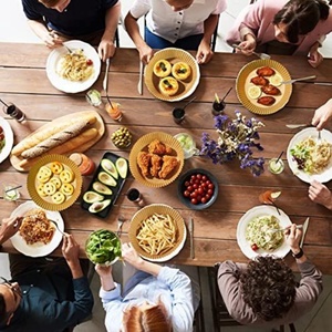 Fabricante barato papel de silicona para hornear hoja de cocina revestimiento de papel desechable para hornear antigrasa <span class=keywords><strong>Airfryer</strong></span> Liner - Product Image 6