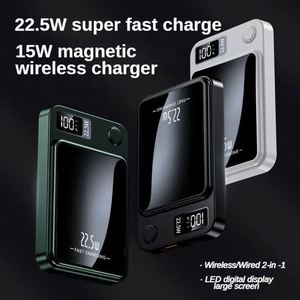 Banco de Energía Portátil de Moda de 10000 mAh con Carga Rápida de 20 W, Mini Banco de Energía Magnético Inalámbrico, Batería Externa Pd20w - Product Image 4