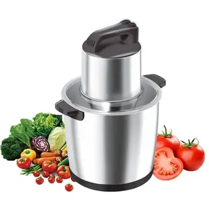 Pemotong Makanan Elektrik Multifungsi 2l Stainless 3L Penggiling Daging Masak Kualitas Tinggi 500W