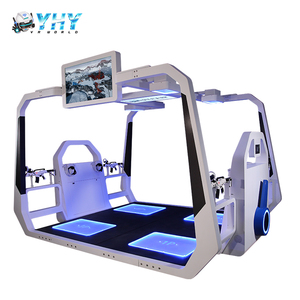 Hàng Mới Về VR Máy 9d Thực Tế Ảo 4 Người Chơi VS VR Battle Gun Shooting Platform Vr Thường Vụ Simulator - Product Image 3