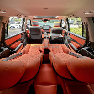 Asiento de coche modificado de lujo ligero con pantalla ajustable y cómodo para <span class=keywords><strong>Toyota</strong></span> Sequoia <span class=keywords><strong>Hiace</strong></span> - Product Image 2