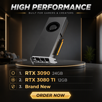 Kartu Grafis GPU Workstation OEM AI Server Geforce RTX 3080Ti 3080 12GB Kartu Video RTX 3090 24GB DDR6X Turbo
