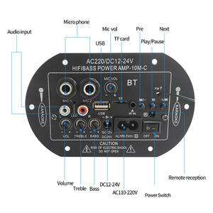 Bán buôn chuyên nghiệp DJ âm thanh âm thanh khuếch đại một microphone Điều khiển âm lượng 8-10inch loa stereo indivione kỹ thuật số - Product Image 2