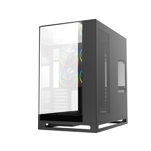 Caja de Juego ATX con Panel Frontal de Vidrio Templado Curvo, Lista para <span class=keywords><strong>BTF</strong></span>, Admite Refrigeración por Agua de 360 mm y GPU de 430 mm de Largo - Product Image 4