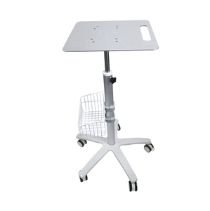 MT020 <span class=keywords><strong>Chariot</strong></span> <span class=keywords><strong>pour</strong></span> <span class=keywords><strong>ordinateur</strong></span> portable 15 pouces à hauteur réglable avec panier de rangement - Product Image 2