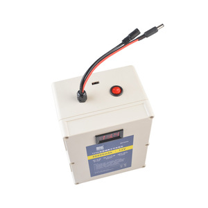 Batterie lithium-ion 12V 30000mAh LiFePO4 rechargeable pour utilisation en extérieur - Product Image 1