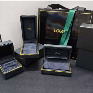Factory Direct Luxury Brand Jewelry <b>Box</b> In Stock Complete With Paper Bag Certificate Set Custom Earrings <b>Ring</b> <b>Box</b> for woman - Product Image 6