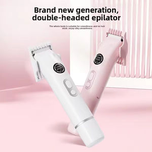 Depiladora Corporal 4 en 1 con Doble Cabezal Resistente al Agua IPX7, Depiladora de Bikini Sin Dolor para Mujer, Uso Doméstico - Product Image 2