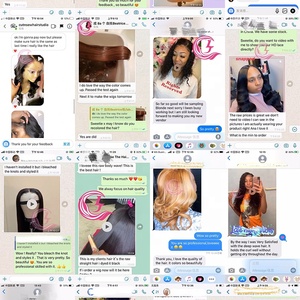 CLJ rẻ hơn Trinh Nữ perruque phục hồi hộp quà tặng Malaysia Màu 613 2x6 cơ thể sóng HD ren đóng cửa và frontals cho phụ nữ da trắng - Product Image 6