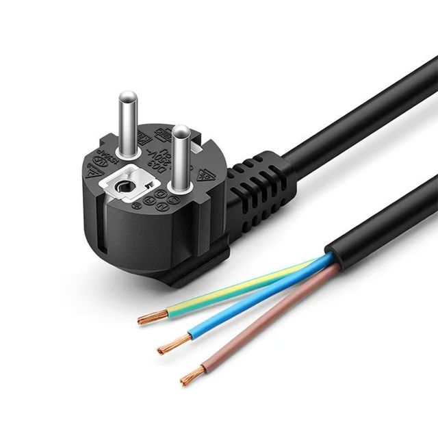 High Quality 2pin Eu European Power Cord Iec320 C5 Ac Power Cord and Extension Cords for Computer