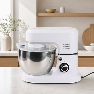 <span class=keywords><strong>Robot</strong></span> de cuisine électrique <span class=keywords><strong>Cuisinart</strong></span> en acier inoxydable, 6 vitesses, 1500W, 6L/8L, batteur sur socle professionnel pour boulangerie - Product Image 6