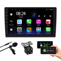 Radio Mobil Universal Dengan Kamera Mundur 9 Inch 2+32G DVR Player GPS Carplay Android