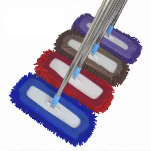 Hot Selling Floor Cleaning Mop 360 Degree Rotating Detachable Chenille Flat Mop