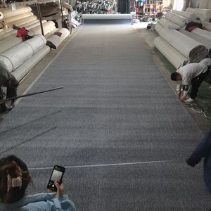 Grand tapis en boucle de PP gris, <span class=keywords><strong>pas</strong></span> <span class=keywords><strong>cher</strong></span>, décoration d'hôtel, tapis muraux et tapis, tapis et ensembles en rouleau uni - Product Image 6