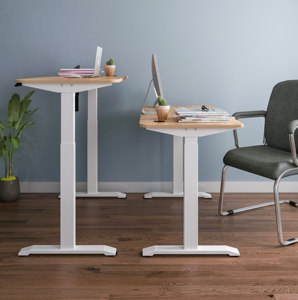 Soporte para mesa de trabajo, base de escritorio motorizada de fábrica, motores individuales, mesa eléctrica, altura ajustable - Product Image 4