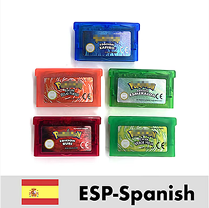 Cartucho de Juego con Cable para SP-Leaf Green Fire Red Ruby Emerald Sapphire para GBA - Product Image 4