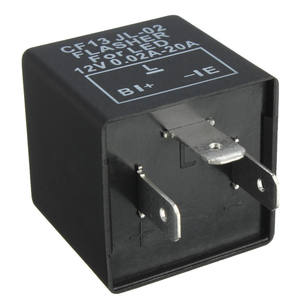 Relais de clignotant de voiture 12V 3 broches CF13 JL-02 pour réparer les clignotants LED, signal de direction, clignotant rapide, lampe de voiture, clignotant rapide, pas de clignotant, réparation - Product Image 2